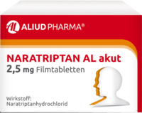 Naratriptan AL akut 2,5 mg Filmtabletten bei Migräne
