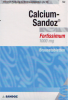 CALCIUM SANDOZ fortissimum Brausetabletten