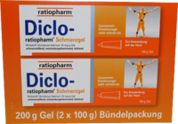 DICLO-RATIOPHARM Schmerzgel Bündelpackung