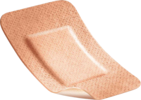 DRACOPOR Wundverband 3,8x3,8 cm steril hautfarben