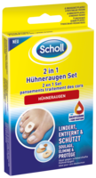 SCHOLL 2in1 Hühneraugen Set