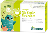 SIDROGA Bio Kinder-Fencheltee Filterbeutel