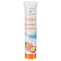 LIVSANE Zink & Vitamin C Brausetabletten