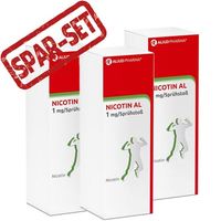 Nicotin AL 1 mg / Sprühstoß zur Rauchentwöhnung Sparset